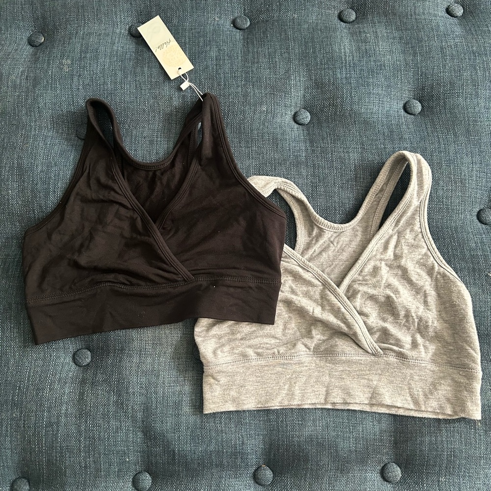 Kindred Bravely Black Racerback Bra